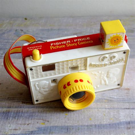 Fisher Price Camera My First Light Up Laugh & Learn Baby Toy PINK 2009 Mattel. Opens in a new window or tab. Pre-Owned. $16.00. or Best Offer. Free shipping. Free returns. Extra 25% off with coupon. Sponsored. New Sealed 1977 Vintage FISHER PRICE Pocket Camera 464. Opens in a new window or tab. Brand New. $49.00.